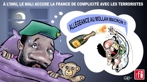 Le regard de Glez sur le Mali accusant la France de complicité avec les terroristes