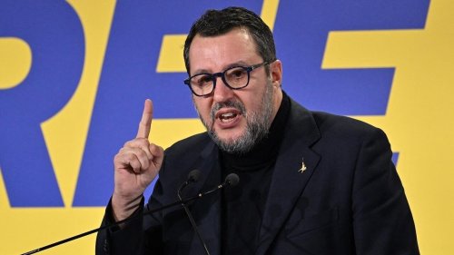 Italie: Matteo Salvini galvanise ses alliés souverainistes en vue des européennes