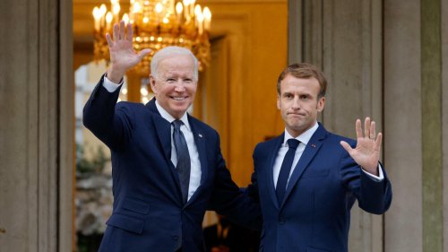 Le président français Emmanuel Macron en visite d'État à Washington