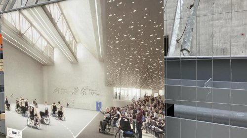 JO 2024: le Prisme, le premier bâtiment inclusif sportif à Paris