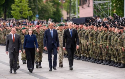 Bundeswehr: Europas Sicherheit wird in Litauen verteidigt
