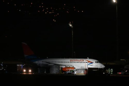 Türkei: Russischer Jet gerät nach Landung auf Flughafen Antalya in Brand