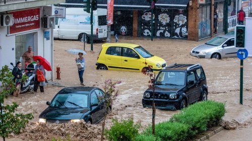 Gewitter in Griechenland: Schlimmer als Flutkatastrophe im Ahrtal