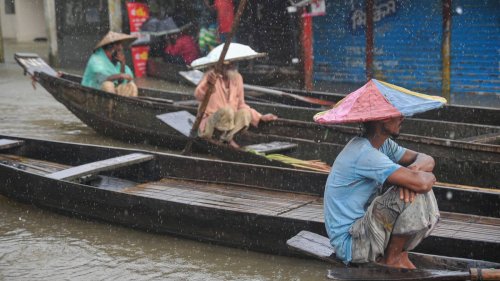 Schon vor dem Monsun: Tote bei Überschwemmungen in Indien und Bangladesch