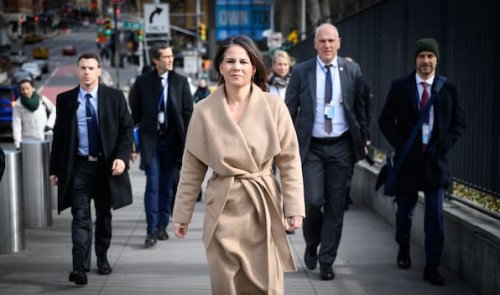 Etwas bitter im Abgang: Außenministerin Annalena Baerbock ist dann mal weg