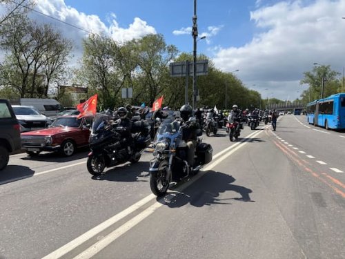 Russische ultrapatriotische Rockergang „Nachtwölfe“ nach Berlin aufgebrochen