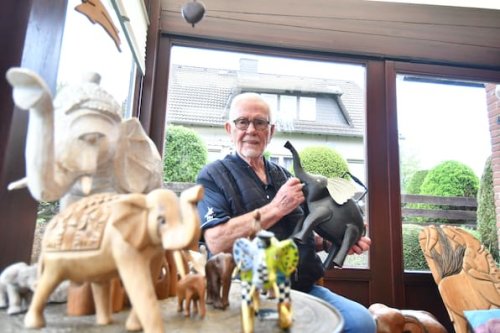 Sammelleidenschaft in Laatzen: Günther Truckenbrodt hat 1000 Elefanten