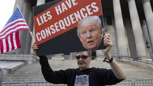 Donald Trump: Der Betrugsvorwurf entlarvt den Charakter des Ex-Präsidenten