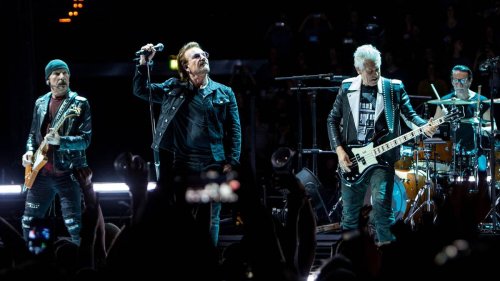 U2 eröffnen spektakuläre Konzert-Kugel in Las Vegas