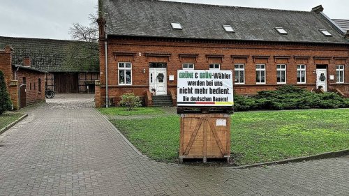 Anti-Grünen-Plakat in Brandenburg: Staatsanwaltschaft ermittelt