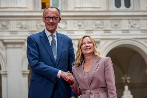 Merz in Rom: Er will Meloni enger in Ukraine-Diplomatie einbinden