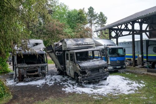 München: Brandanschlag auf Polizei-Reiterstaffel?
