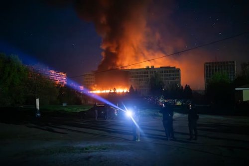 Russland überzieht Ukraine mit schweren Drohnenangriffen – Luftalarm im ganzen Land