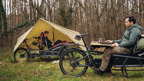 E-Lastenrad und Zelt in einem - geht das?