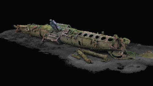 Forscher erstellen 3D-Modell von deutschem U-Boot-Wrack