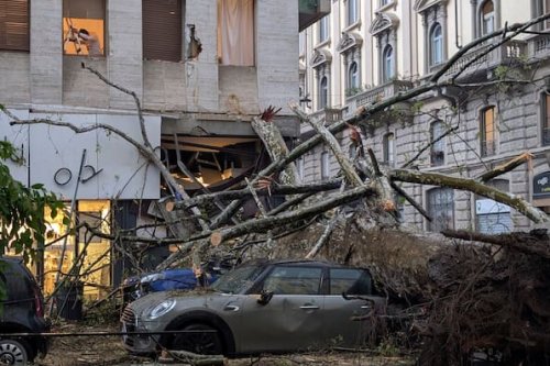 Unwetter in Italien an Ostern: Starkregen und Erdrutsche im Norden