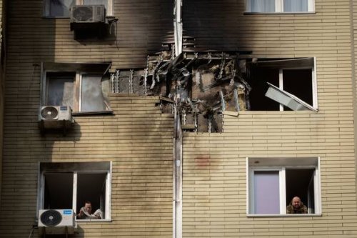 Ukraine-News im Liveticker: Russische Drohnen treffen Kiew