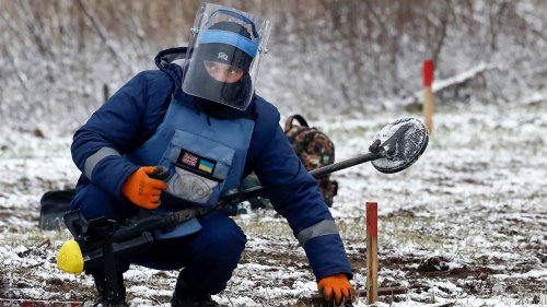 Ukraine soll verbotene Schmetterlingsminen gegen russische Truppen eingesetzt haben
