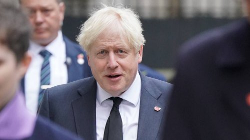 Boris Johnson will 2024 erneut für das Parlament kandidieren