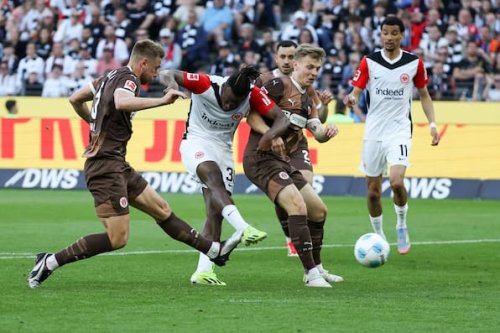 Eintracht Frankfurt vergibt CL-Matchball – St. Pauli so gut wie gerettet