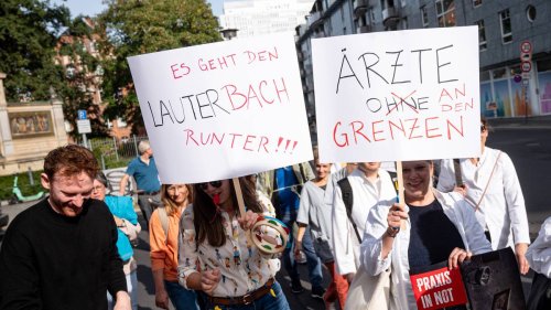 Protesttag der Ärzte: Grüne und FDP weisen reine Geldforderung zurück, unterstützen aber Bürokratieabbau
