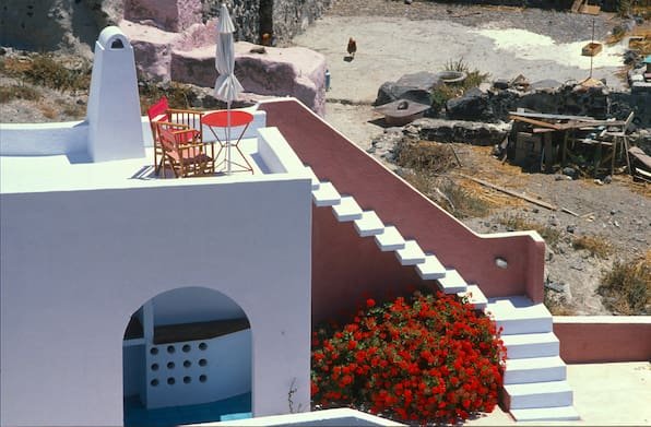 Die Erdbebeninsel Santorini wirbt um Touristen