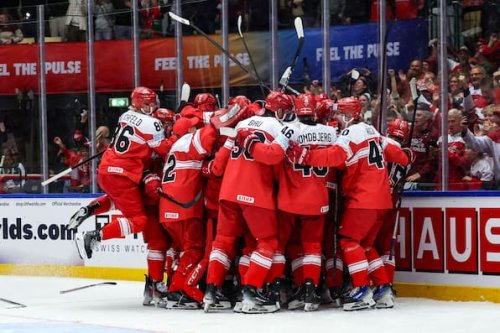 Eishockey-WM: Dänemark schlägt sensationell Kanada im Viertelfinale