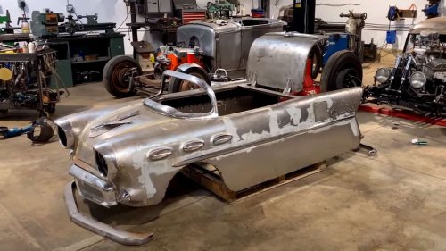 Finishing a Late Friend’s Handmade 1956 “Baby” Buick Special Mini Car
