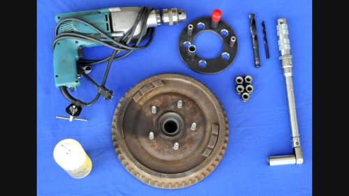 How To Re-Drill for Different Bolt Pattern Wheels