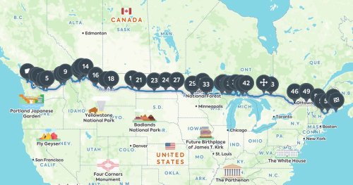 The Great Northern is a cross-country road trip covering 3,600 awe-inspiring miles