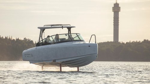 Watch: This Bonkers Electric Foiling Boat Just Covered a Record 420 Nautical Miles in One Day