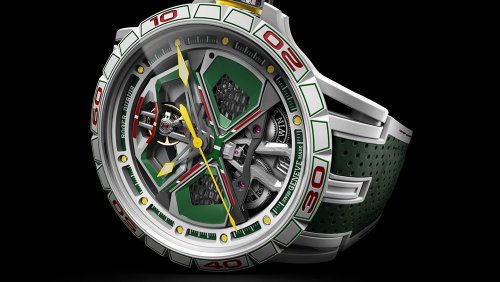 Roger Dubuis and Lamborghini Just Dropped a Racy New Watch at the Goodwood Festival of Speed