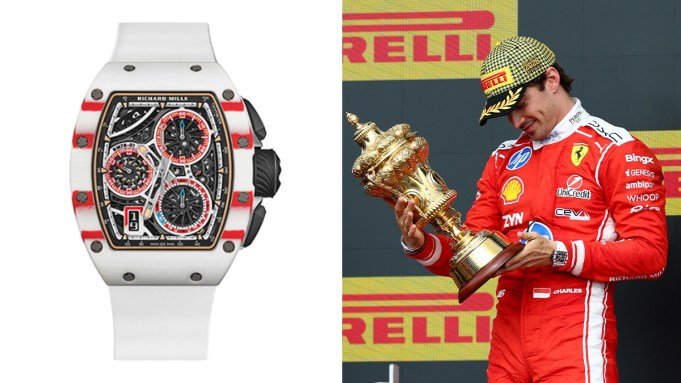 Charles Leclerc Rocked His Richard Mille Collab After Winning the British Grand Prix