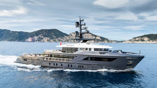 Meet ‘M’, the 154-Foot Explorer Superyacht That Has Its Own Seaplane