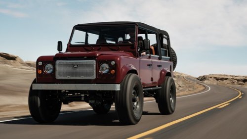 This ‘American’ Spin on the Classic Land Rover Defender Is the Coolest-Looking Car You’ll See Today