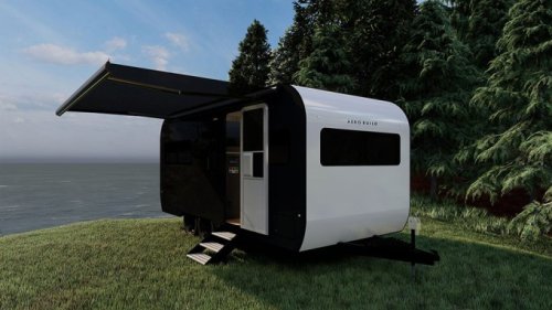 This Stylish New All-Electric Travel Trailer Is Basically a One-Bedroom Home on Wheels