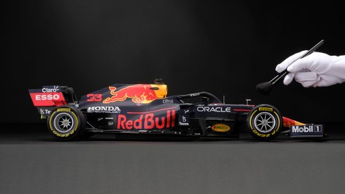Max Verstappen’s Formula 1-Winning Red Bull Racer Is Now a 1:8 Scale Model—and You Can Own It