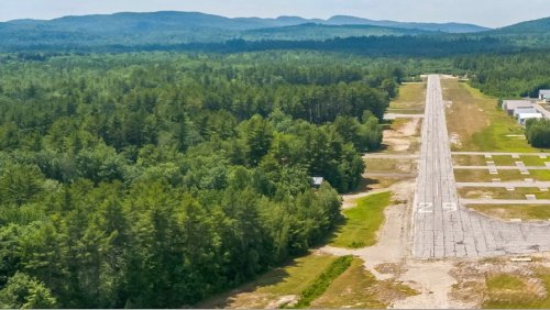 Why Stop at a Jet? You Can Now Have Your Own Private Airport in Maine for $2.5 Million.