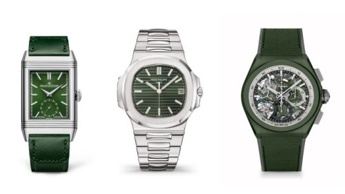 Green Dials Are Taking Over the Watch World. Here Are 10 Luxe Timepieces That Show Why.