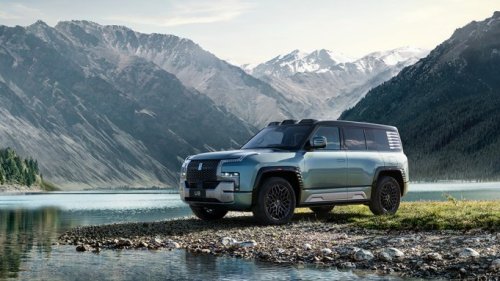 This Luxe New 1,200 HP SUV Can Be Used as a Boat in Emergencies