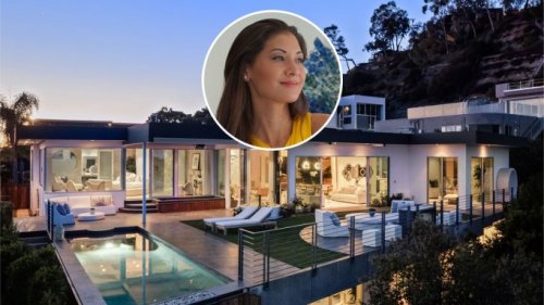 This $10 Million House Above L.A.’s Sunset Strip Has a Two-Story Entertainment Complex