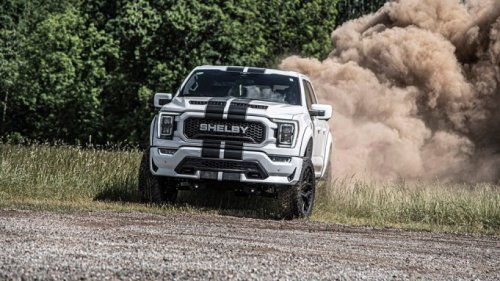 Shelby American Just Unveiled a Special Ford F-150 Super Truck That Churns Out 800 HP