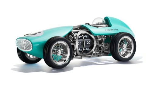 Tiffany & Co. Just Unveiled a $40,000 Car-Shaped Clock Inspired by 1950s Vintage Racers