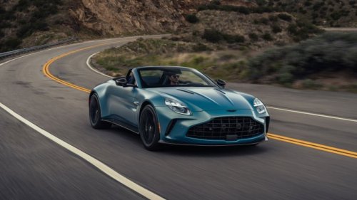 First Drive: The 2025 Aston Martin Vantage Roadster Is a Menacing Open-Air Delight