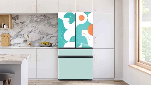 Who Needs Magnets? You Can Now Print Your Own Photos and Art on Samsung’s Refrigerators