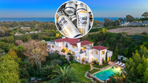 Liquid Death’s Founder Has Dropped $10 Million on a Hilltop Malibu Mansion