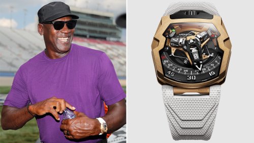 Michael Jordan Wore a Bonkers $155,000 Urwerk Watch to the NASCAR Ally 400