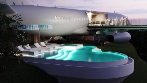 This Abandoned Boeing 737 Is Being Turned Into a Luxurious Private Vacation Villa in Bali