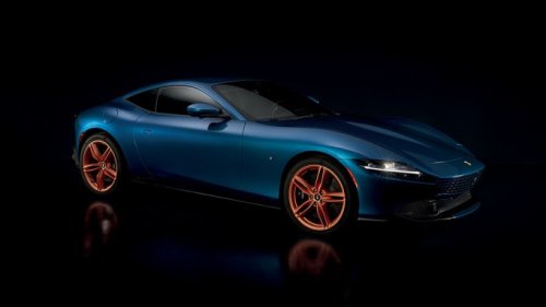 This One-Off Indigo and Copper Ferrari Roma Is the Best-Looking Car You’ll See Today