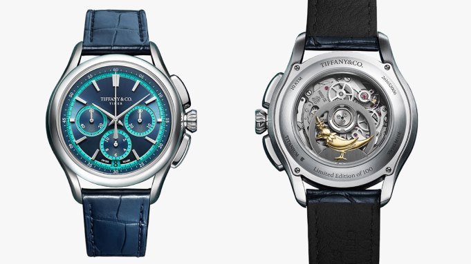 Tiffany & Co. Drops a New Limited-Edition Navy Blue Timer Chronograph in Titanium
